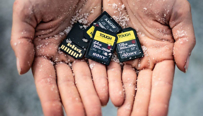 Sony giới thiệu thẻ SD nhanh và bền bỉ nhất thế giới