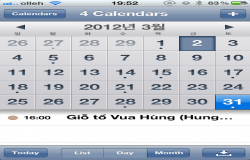 Thêm ngày lễ của Việt Nam và các nước khác vào lịch của iPhone