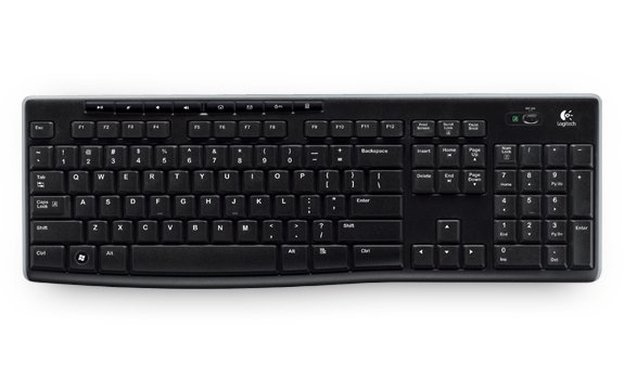 Bàn phím không dây Logitech K270