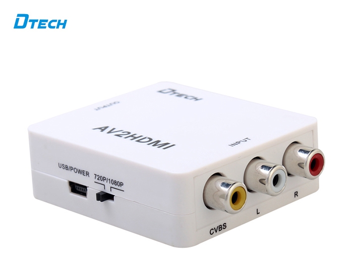 Bộ chuyển đổi HDMI To AV Dtech ( DT 6524 )