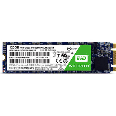 Ổ cứng SSD 120GB WESTERN Green M.2 WDS120G2G0B