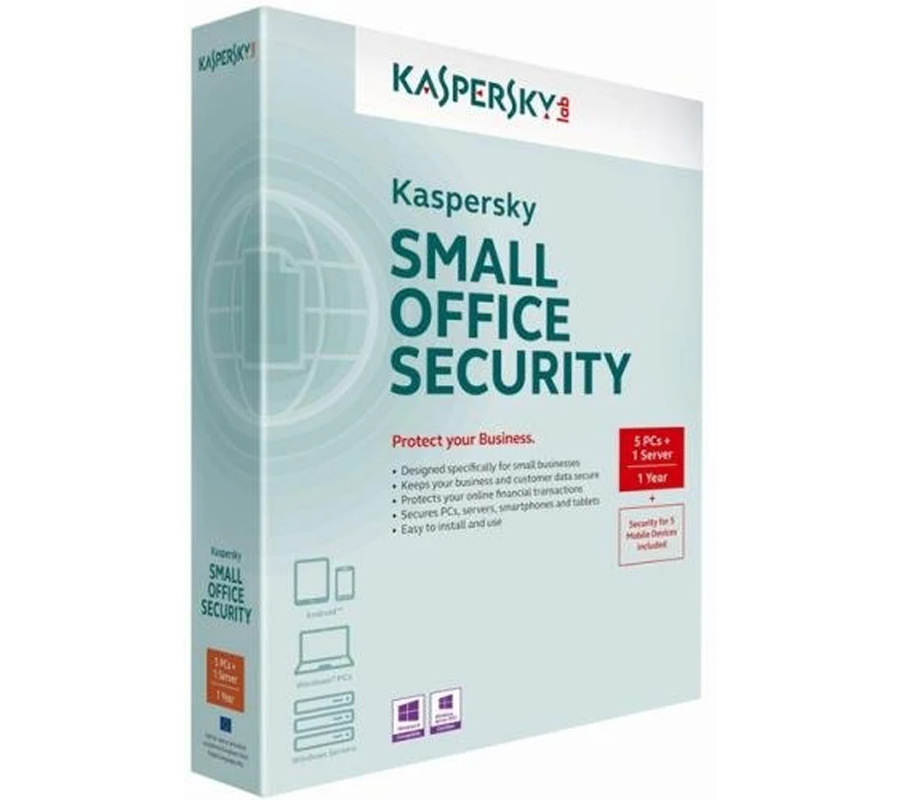 Phần mềm Kaspersky KSOS 1 Server + 5PCs