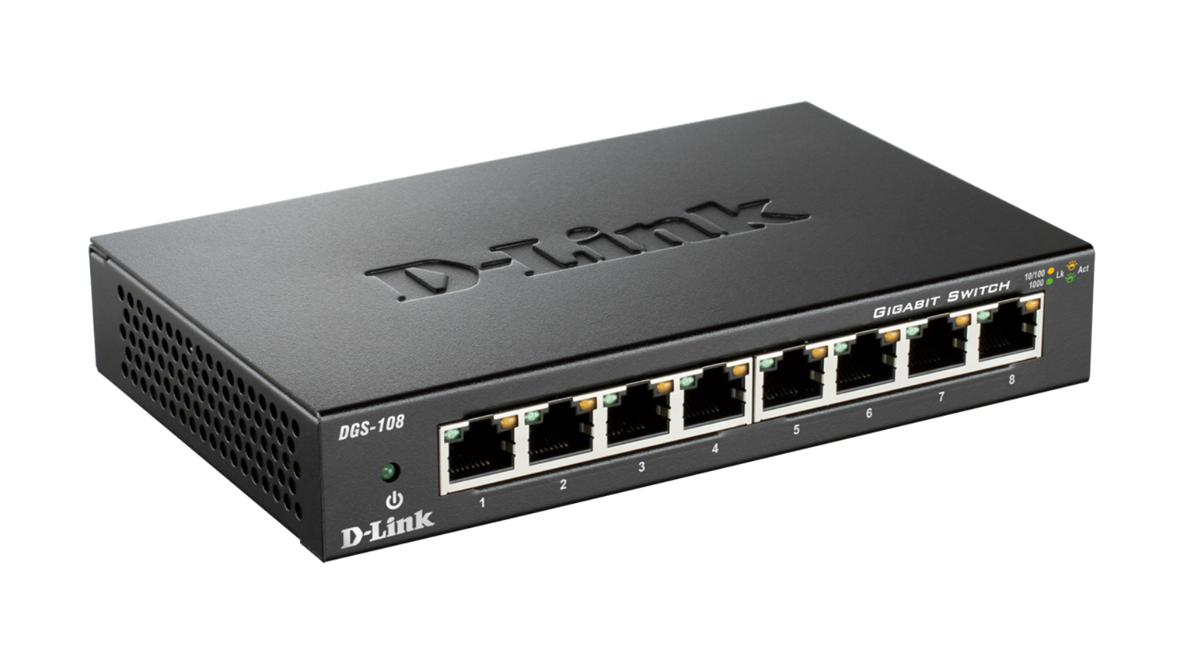 Switch Dlink DGS108 - Chính Hãng