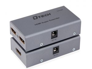 Bộ chuyển HDMI To LAN Dtech 60m (DT-7009A)