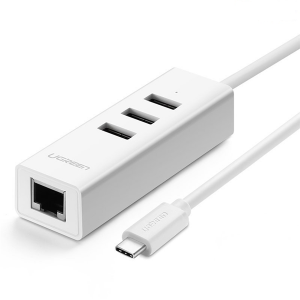 Cable Chuyển USB Type C To Lan+ USB Ugreen (20792)