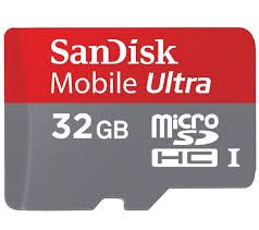 Thẻ nhớ Micro SDHC Sandisk 32GB (class 10) Ultra