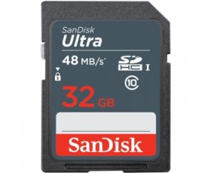 Thẻ nhớ SDHC Sandisk 32GB (class 10) Ultra