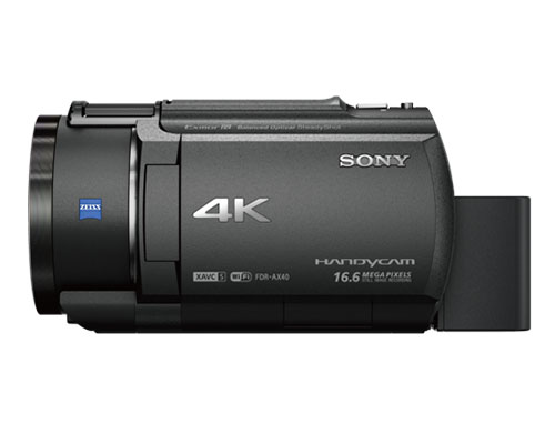 Máy quay phim Sony AX40 4K Handycam® có cảm biến Exmor R® CMOS