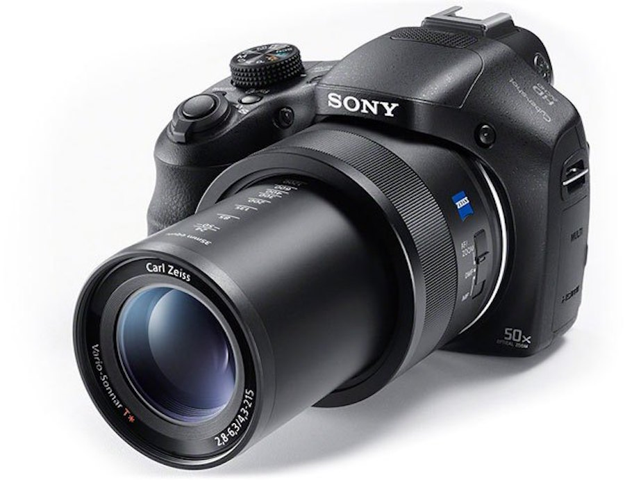 Máy ảnh Sony HX350 với zoom quang học 50x