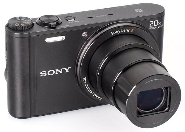 Máy ảnh Sony WX350 Máy ảnh nhỏ gọn với zoom quang học 20x