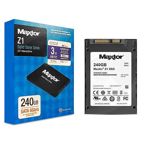 Ổ cứng SSD 240GB Seagate Maxtor SATA YA240VC1A001 - Chính Hãng