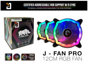 Fan case JETEK JBC-K3120RGBPRO-II