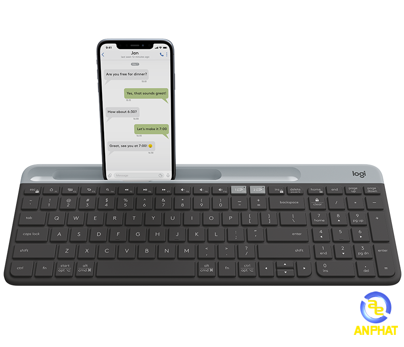 Bàn phím Logitech WL/BT K580