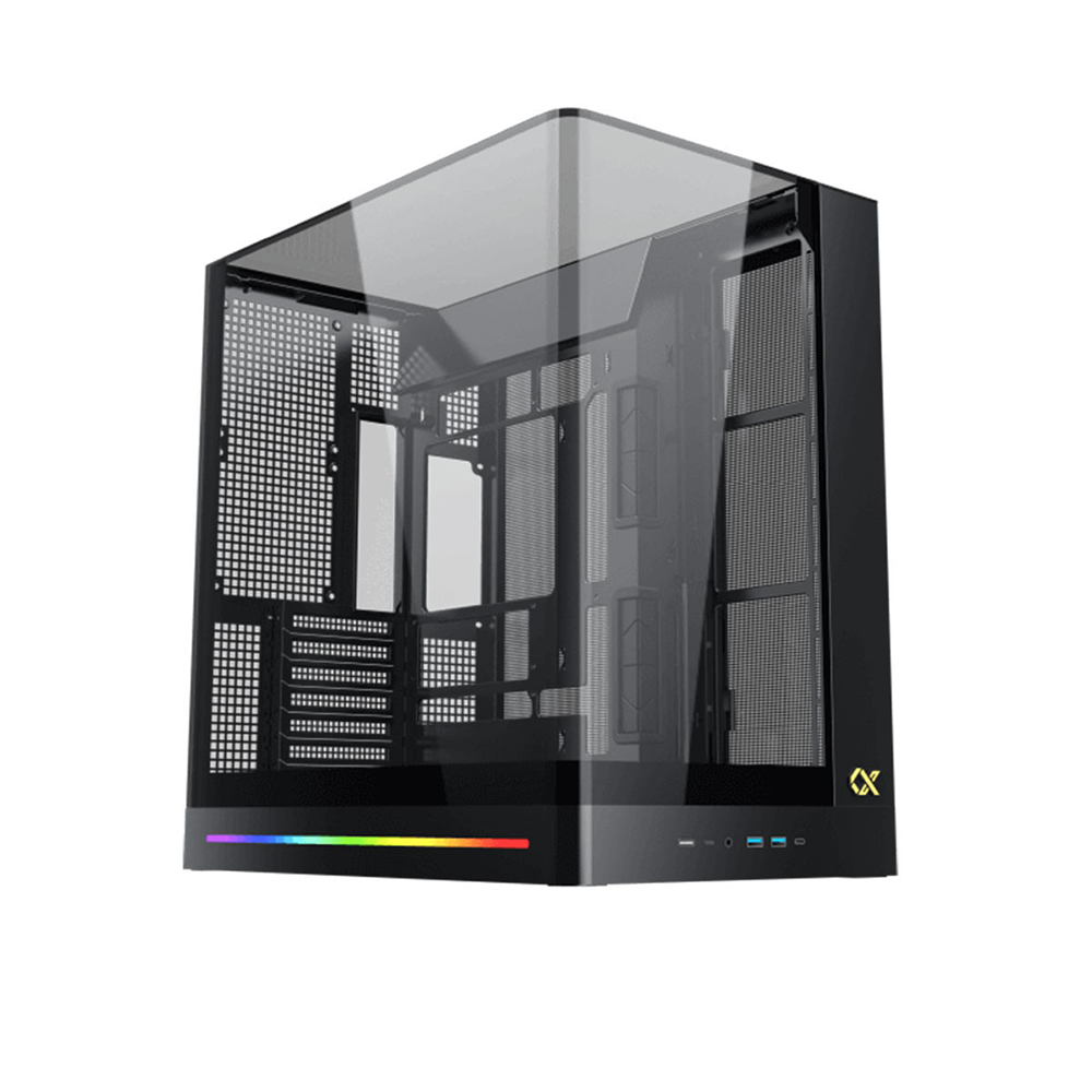 Vỏ máy tính Xigmatek Pano II Black (EN48562) - Chưa kèm fan