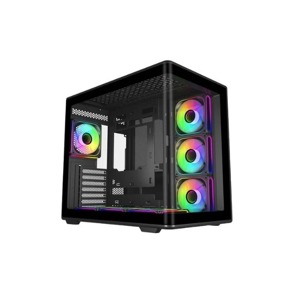 Vỏ máy tính Cooler Master Elite 600 Black 7 ARGB (Mid Tower/ ATX/ Đen)