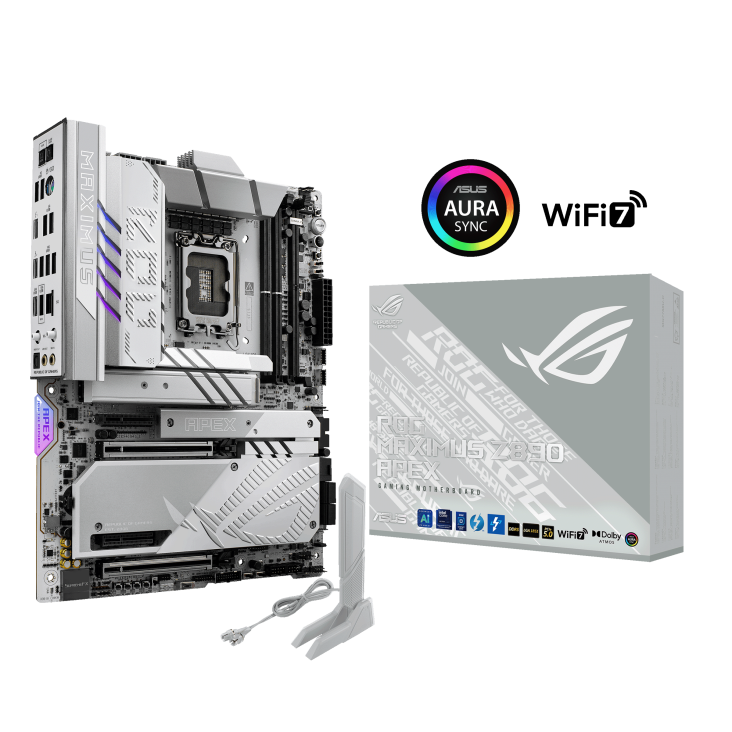 Bo mạch chủ Asus ROG MAXIMUS Z890 APEX DDR5 (Wifi+Bluetooth+Thunderbolt 4)