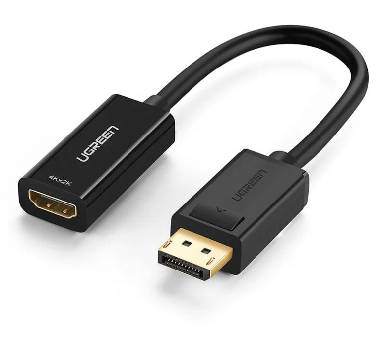 Cáp Displayport to HDMI 15cm Ugreen 40362