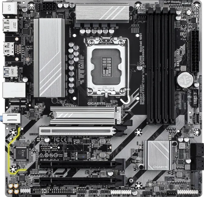 Bo mạch chủ Gigabyte B860M DS3H DDR5