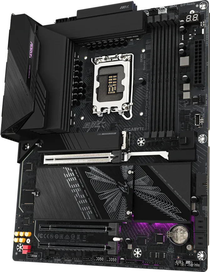 Bo mạch chủ Gigabyte Z890 AORUS ELITE WIFI7 Plus DDR5 (Wifi+Bluetooth+Thunderbolt 4)