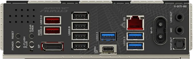 Bo mạch chủ Gigabyte Z890 AORUS ELITE WIFI7 Plus DDR5 (Wifi+Bluetooth+Thunderbolt 4)