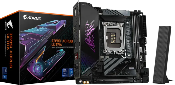 Bo mạch chủ GIGABYTE Z890I AORUS ULTRA DDR5