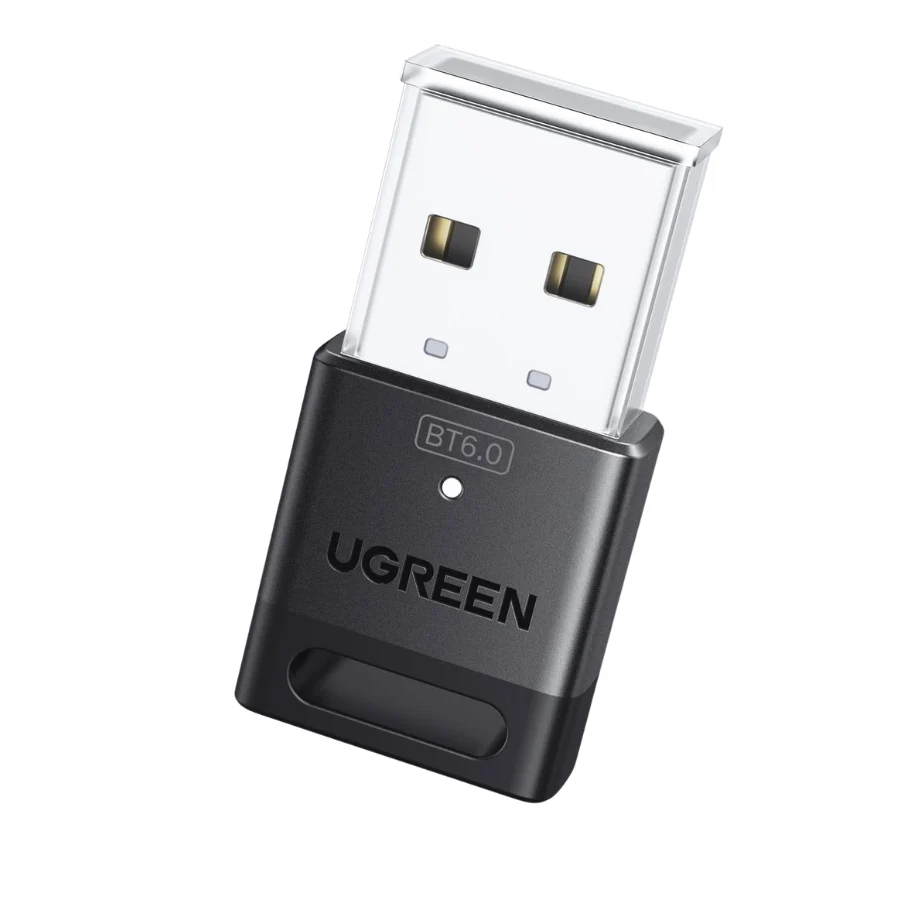 Thiết bị nhận Bluetooth USB 6.0, màu đen Ugreen (75073)