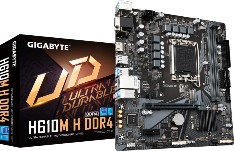 Mainboard Gigabyte H610M H DDR4 - Chính Hãng