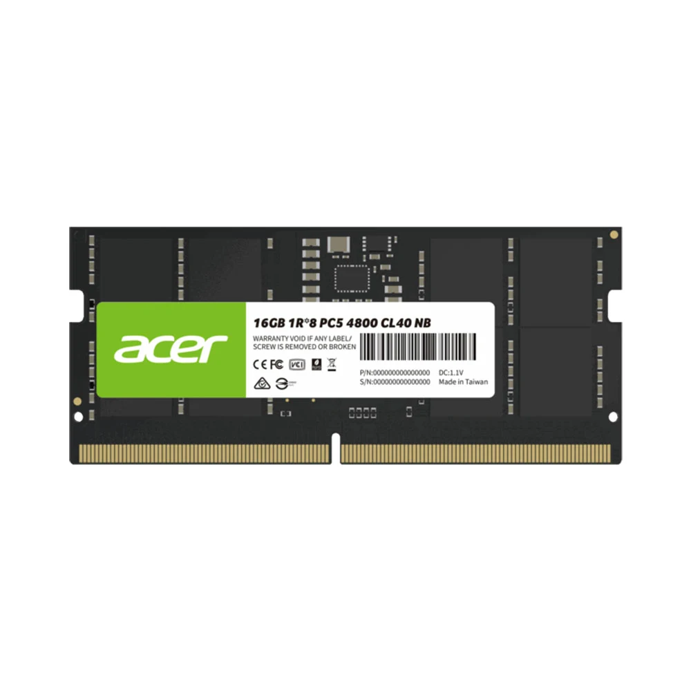 Ram Laptop Acer 16GB/4800 DDR5 CL40 (BL.9BWWA.412)