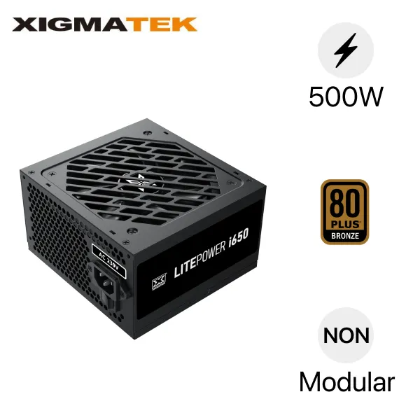 Nguồn máy tính Xigmatek Litepower II i650 (500W,230V) EN46438