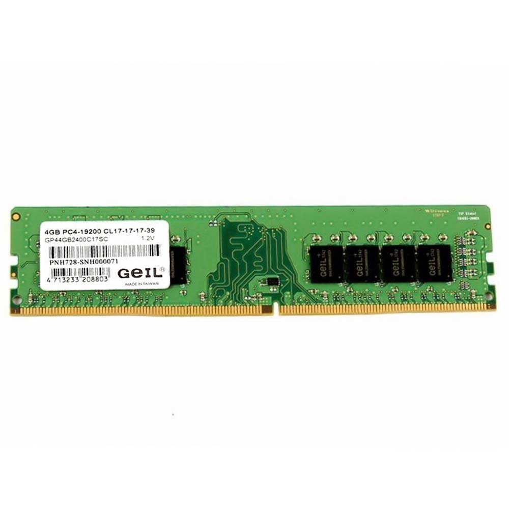 Ram PC Geil VALUE 4G DDR4 2400MHz GN44GB2400C17S - C17S Không Tản Nhiệt