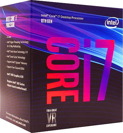 Bộ Vi Xử Lý Intel® Core™ I7 8700 - 3.20 GHz