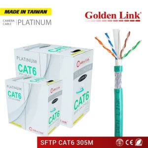 CÁP MẠNG GOLDEN LINK PLATINUM SFTP CAT 6 – MADE IN TAIWAN