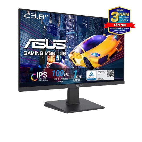 Màn Hình Asus 23.8'' VA24EHF (23.8 INCH/ FHD/ IPS/ 100HZ/ 1MS) - Chính Hãng