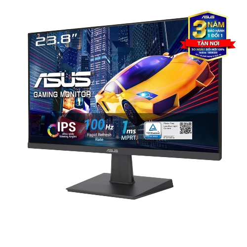 Màn Hình Asus 23.8'' VA24EHF (23.8 INCH/ FHD/ IPS/ 100HZ/ 1MS) - Chính Hãng