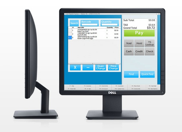 Màn hình Dell 17'' E1715S (Màn vuông/ 17.0Inch/ 5ms/ 60HZ/ 250cd/m2/ TN) - Chính Hãng