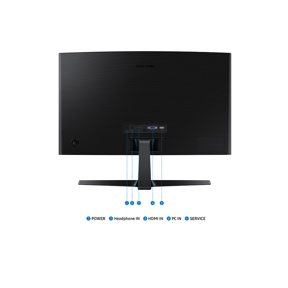 Màn Hình Samsung LS24D366GAEXXV (24 inch/ FHD/ VA/ 4ms/ 100Hz/ Cong)