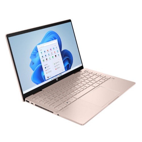 Laptop HP Pavilion X360 14 - ek1047TU 80R25PA (Core i7-1355U/ 16GB/ 512GB / Intel Iris Xe/ 14 in FHD/ Cảm ứng/  Win 11 / Vàng)