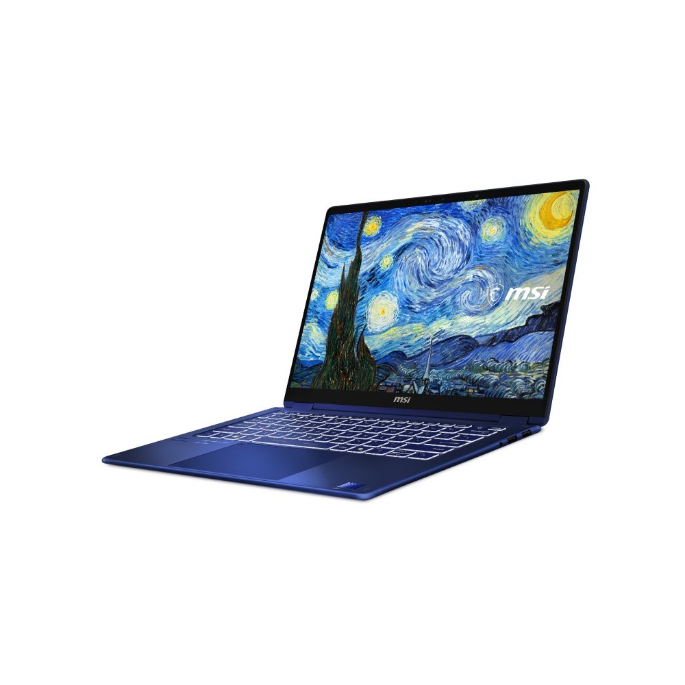 Laptop MSI Prestige 14 Flip AI+ Vincent Van Gogh Edition The Starry Night 259VN (Core Ultra X9 processor 378H/ Intel Arc/ 14 inch FHD+ OLED/ Cảm ứng/ 32GB/ 1TB/ Win 11)