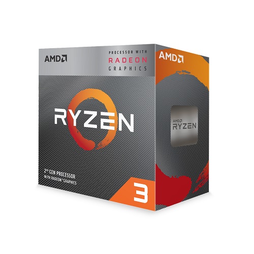 CPU AMD Ryzen 3 3200G (AMD AM4/ 4 Nhân/ 4 Luồng/ Base 3.6Ghz/ Turbo 4.0Ghz - Cache 6MB)