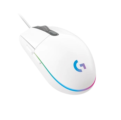 Chuột máy tính Logitech G102 Lightsync Đen / Trắng