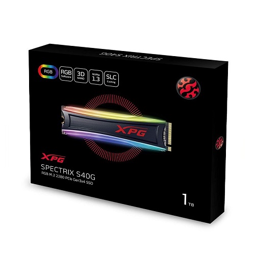 Ổ cứng SSD Adata XPG SPECTRIX S40G RGB M.2 1TB - Chính Hãng