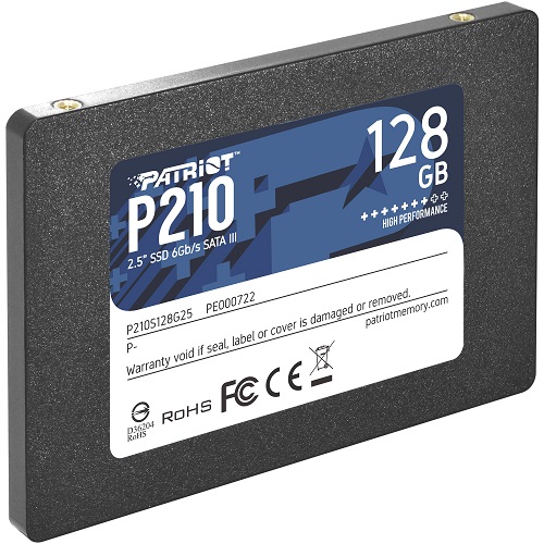 Ổ cứng SSD Patriot P210 128GB 2.5 inch SATA III P210S128G25 - Chính Hãng
