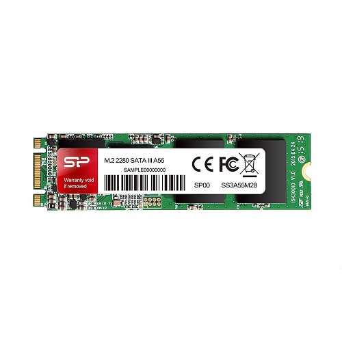 Ổ cứng SSD Silicon A55 128GB M.2 Sata III - Chính Hãng