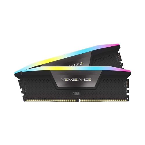 Ram PC Corsair Vengeance RGB Black 32GB (2x16GB) Bus 5200 DDR5 - Chính Hãng