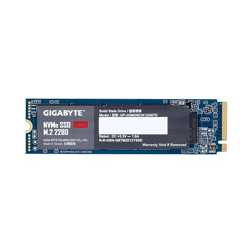 Ổ cứng SSD Gigabyte 512GB M.2 2280 NVMe Gen3 x4 - Chính Hãng