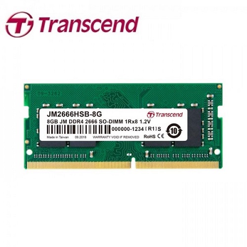 Ram Laptop Transcend 8GB bus 2666Mhz DDR4 - Chính Hãng