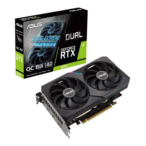 Card màn hình Asus RTX 3050 8GB GDDR6 Dual OC Edition - Chính Hãng
