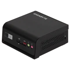  PC Mini GIGABYTE BRIX (GB-BTIP-N250) - 6BXTWN2HWMR (N250 | 1xD5-4800 | 1x NVMe/1x Sata | 1xHDMI | WiFi | Bluetooth | 1xLAN | VESA | NoOS | ĐEN)