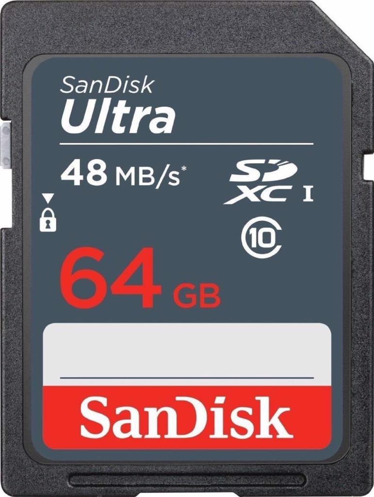 Thẻ nhớ SDXC Sandisk 64GB (class 10) Ultra