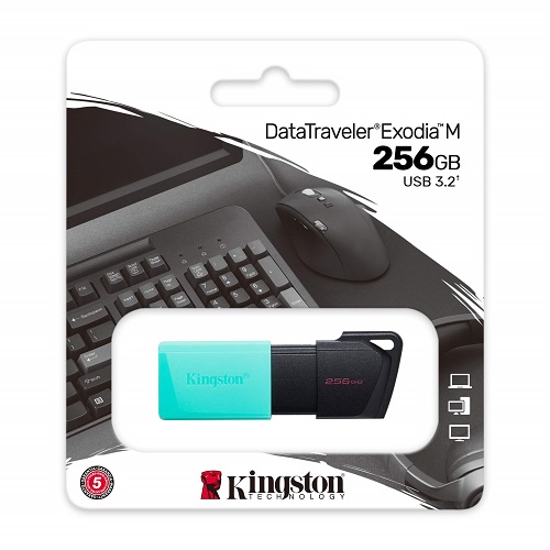USB 3.2 Gen 1 Kingston DataTraveler Exodia 256GB DTXM - Chính Hãng